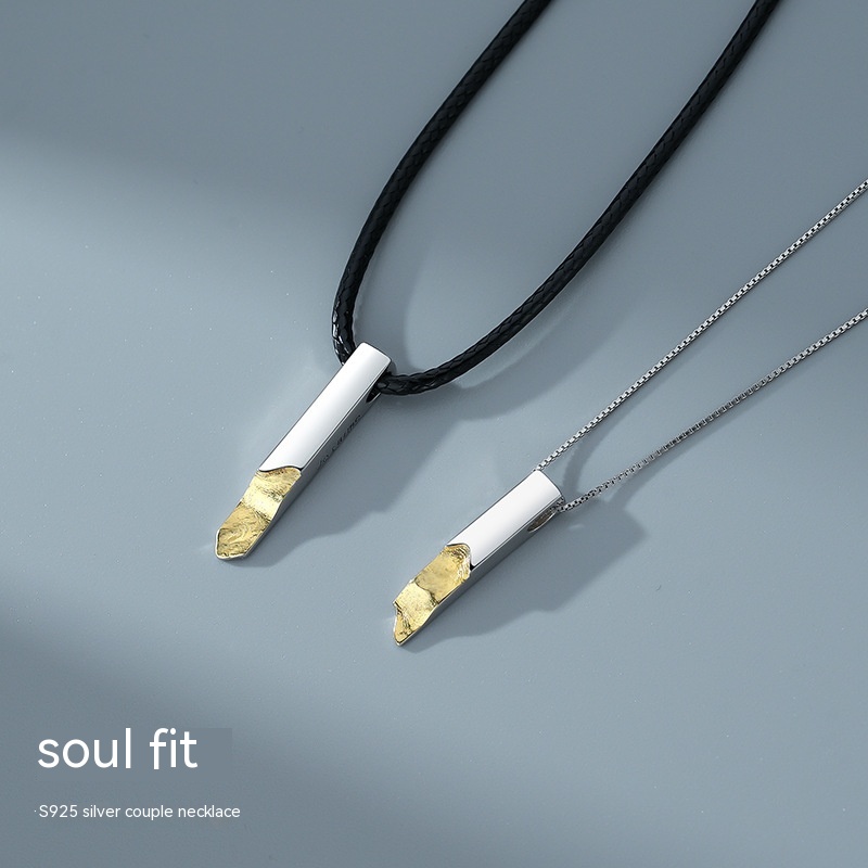 Soul Fit S925 Sterling Silver Niche Design Minimalist Clavicle Chain
