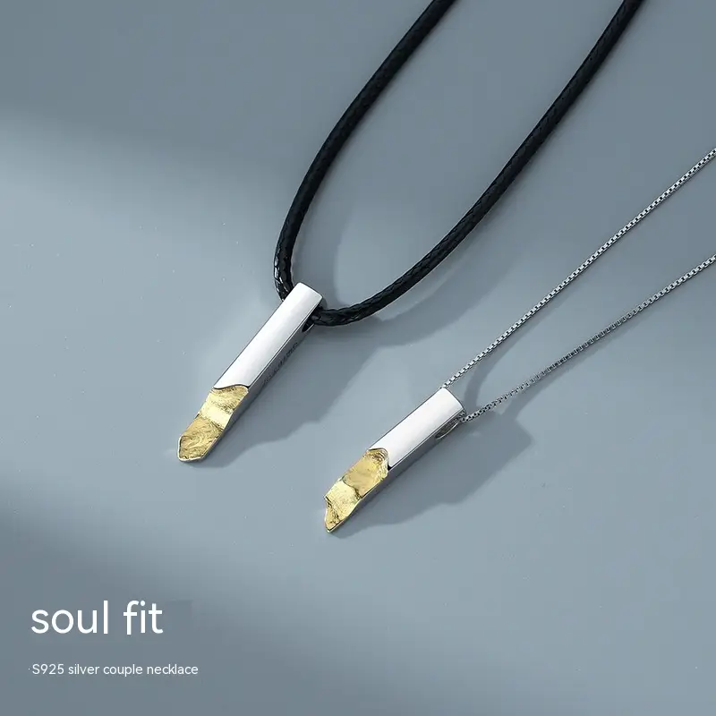 Soul Fit S925 Sterling Silver Niche Design Minimalist Clavicle Chain