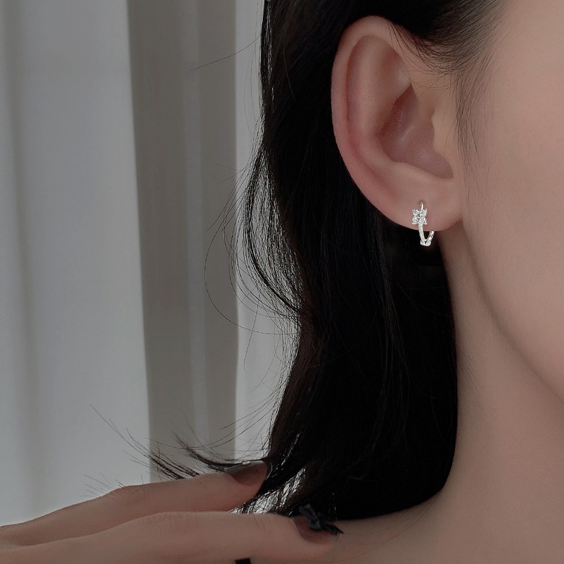 Title 1, New Fashion Elegant Zircon Earrings