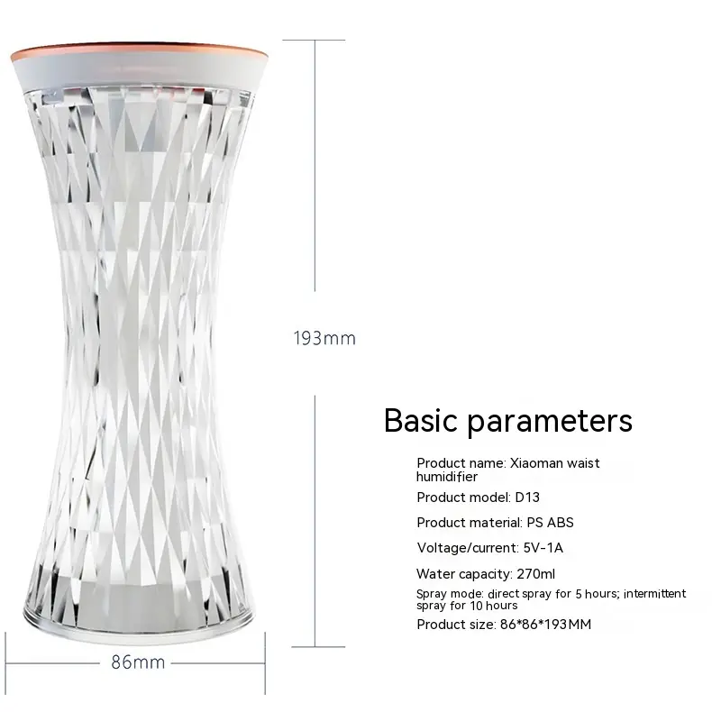 Household Heavy Fog Bedroom Small Night Lamp