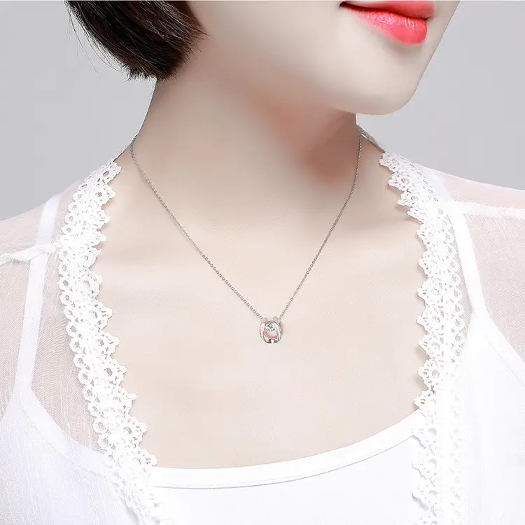 Simple Smart U-shaped Letter Necklace