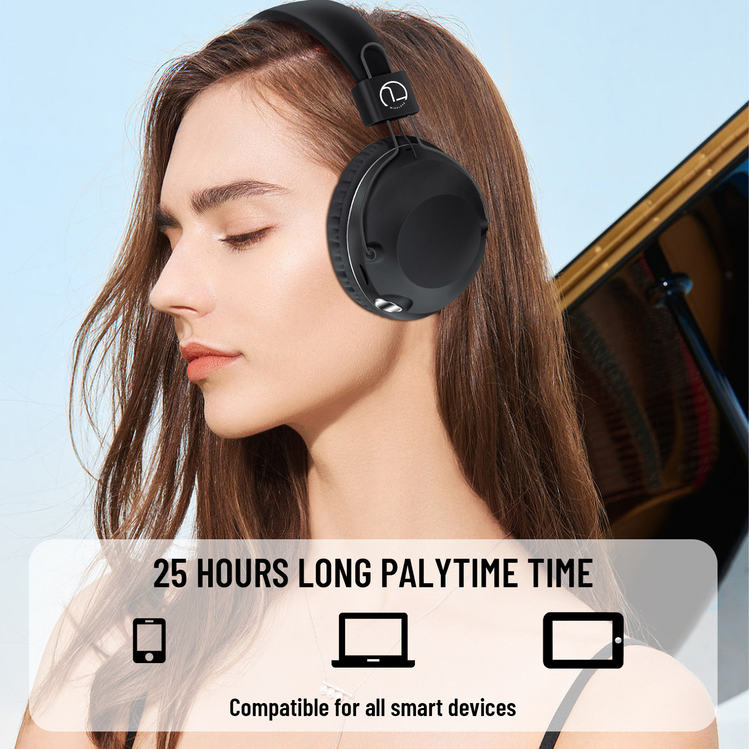 Wireless Headset Bluetooth Headset Long Endurance With Lighting - Image 6