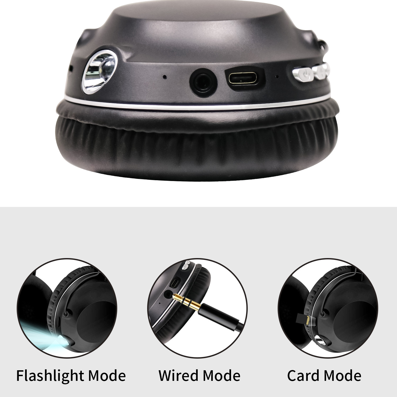 Wireless Headset Bluetooth Headset Long Endurance With Lighting - Image 8