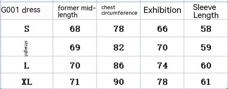 Women's lace-up mini dress size chart