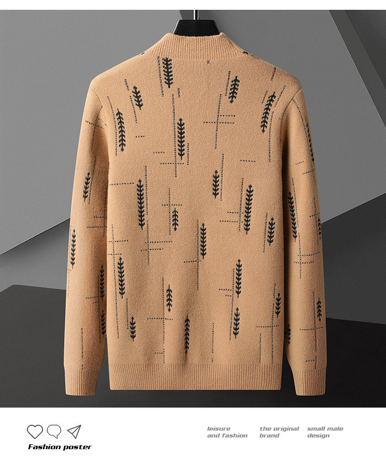New Cardigan Sweater Men’s Coat