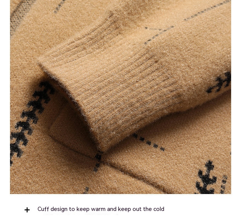 New Cardigan Sweater Men's Coat - Image 5