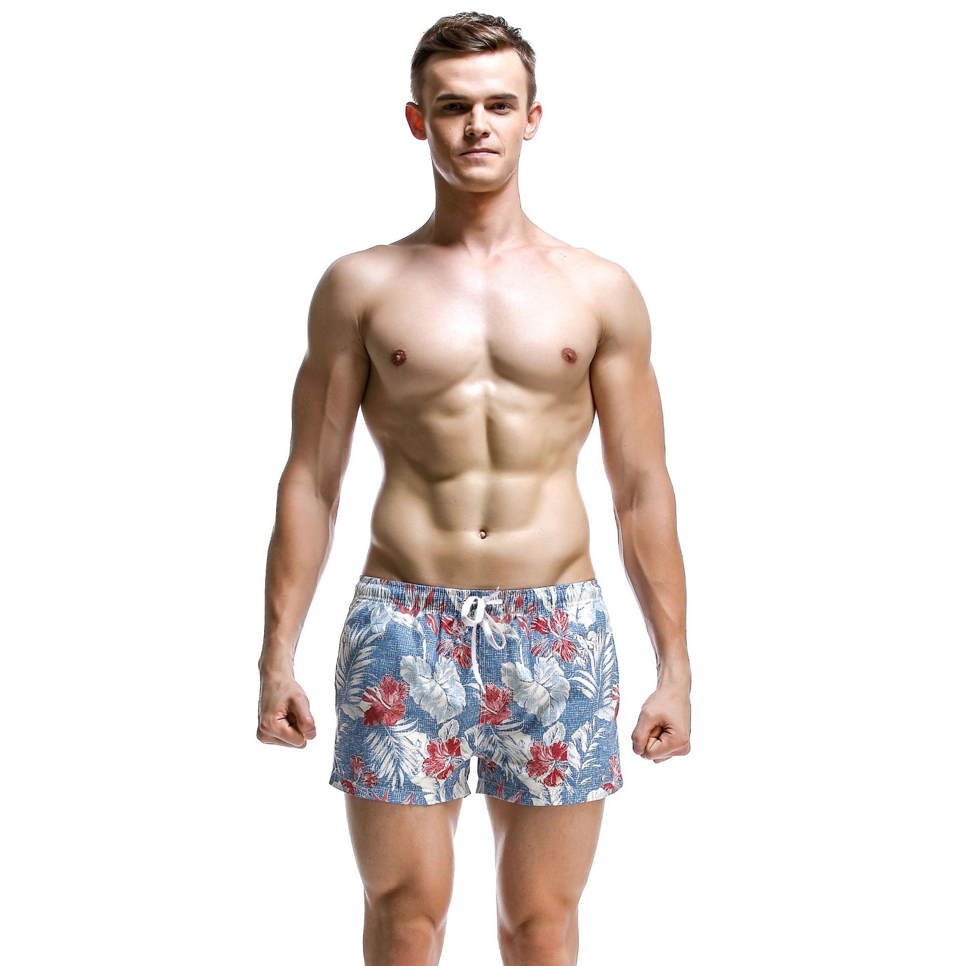 Personalized Floral Pants Home Men's Beach Pants Shorts