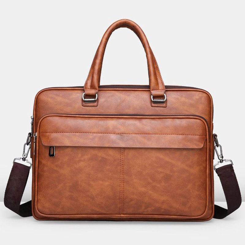 Men's Handbag Simple Business Briefcase — foto 14