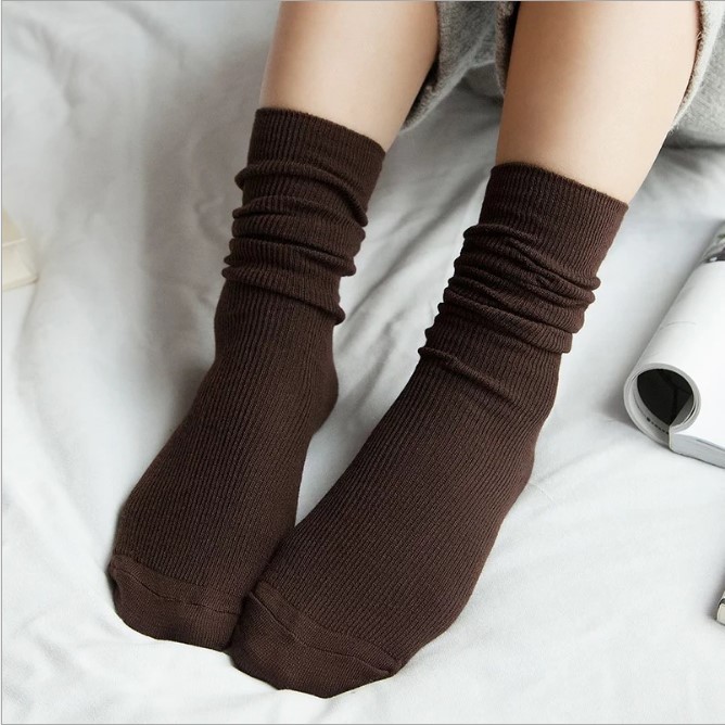 Title 5, Japanese autumn winter vintage lace cotton socks