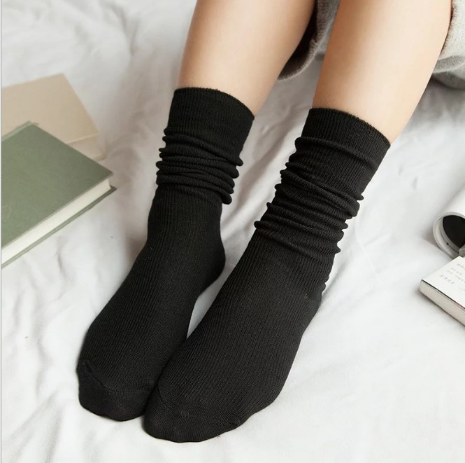 Title 7, Japanese autumn winter vintage lace cotton socks