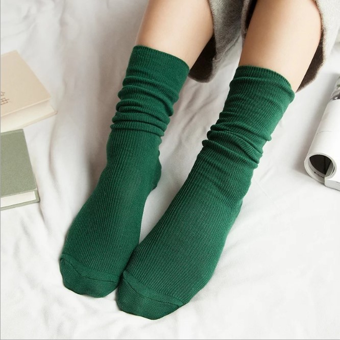 Title 8, Japanese autumn winter vintage lace cotton socks