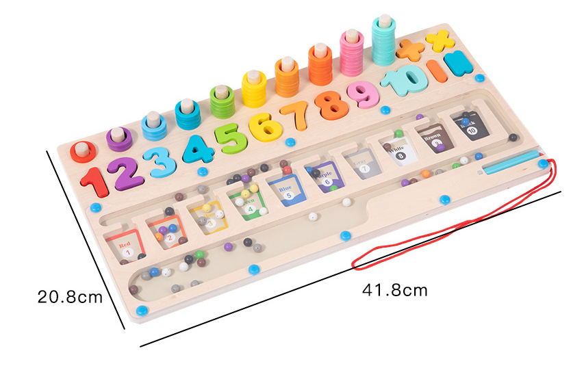 Title 1, Wood Magnetic Pen Wielding Color Recognition La...