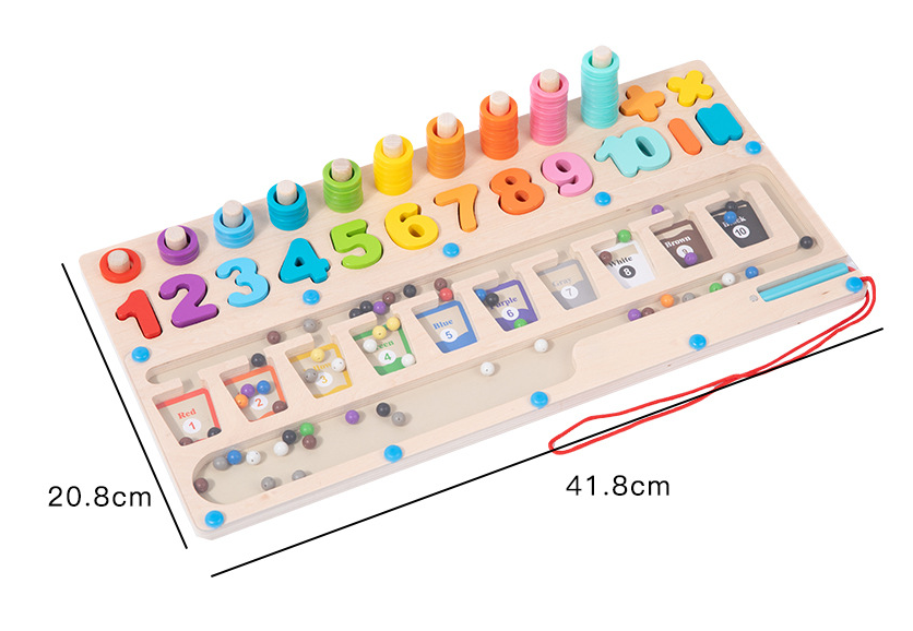 Title 2, Wood Magnetic Pen Wielding Color Recognition La...