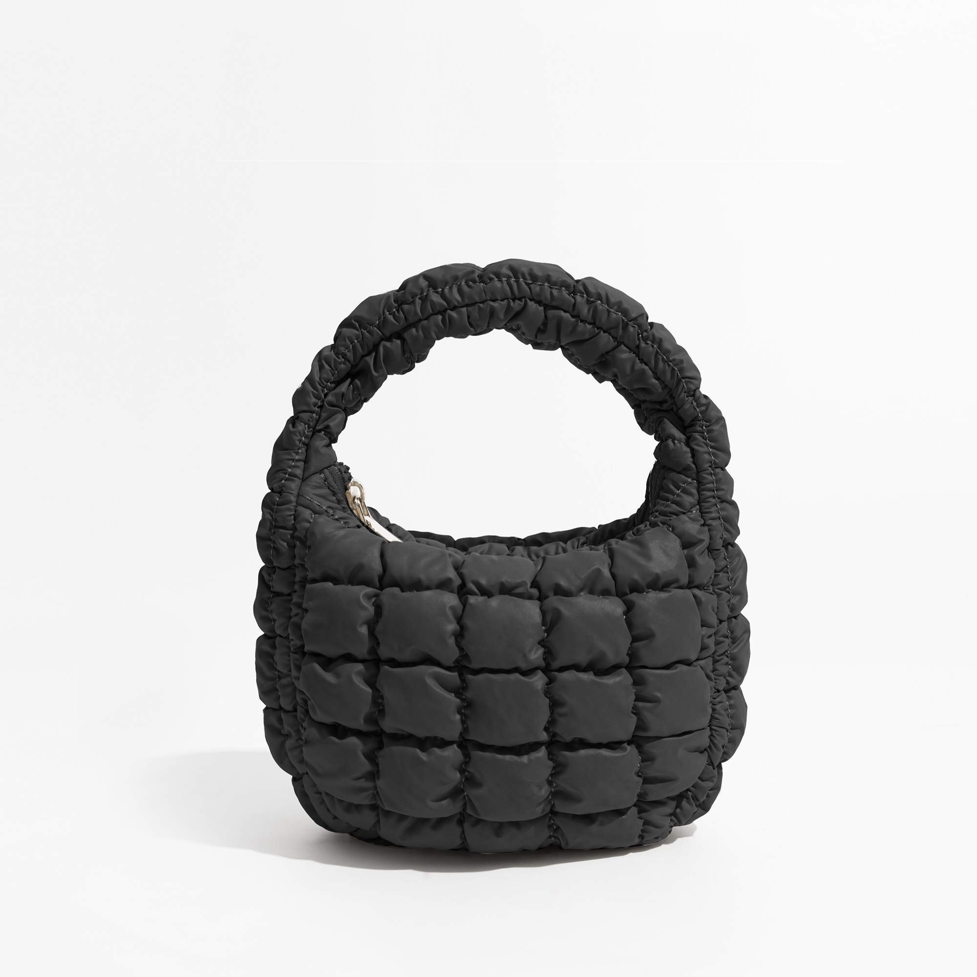 Pleated Bubble Portable Cloud Nylon Shoulder Bag — foto 5