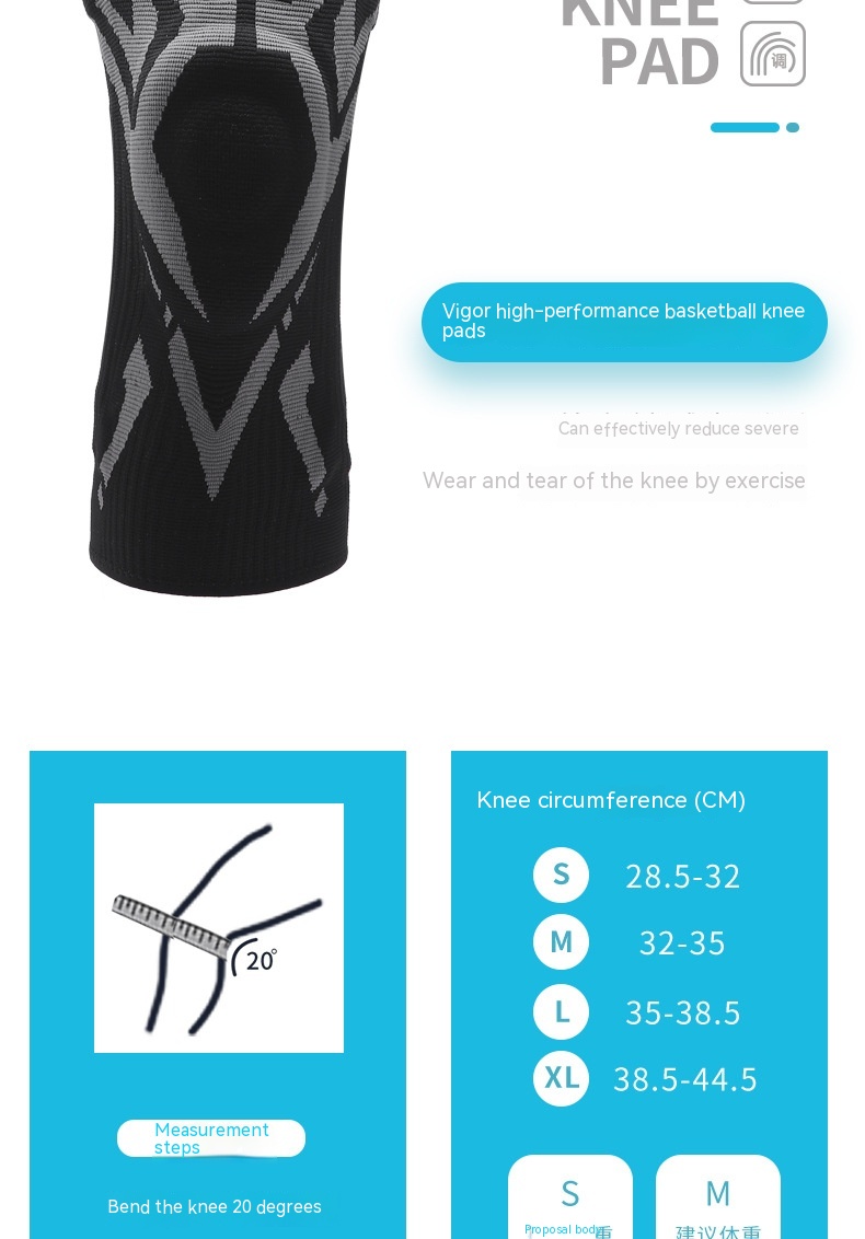 Menisci Joint Running Knee Protective Sleeve Training Football - Image 5