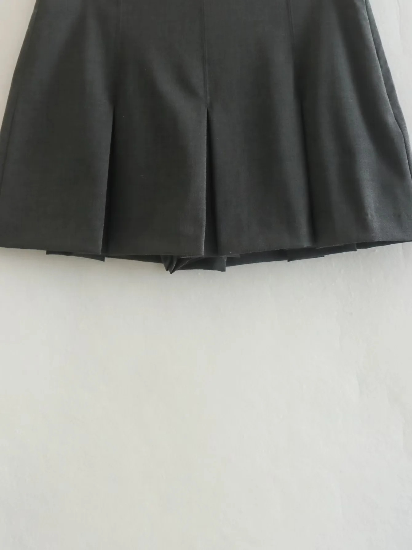 Hot Girl Style Wide Pleated High Waist American Skirt