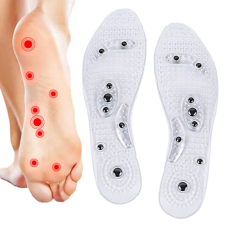 Title 5, Transparent magnetic therapy insole with 8 magnets