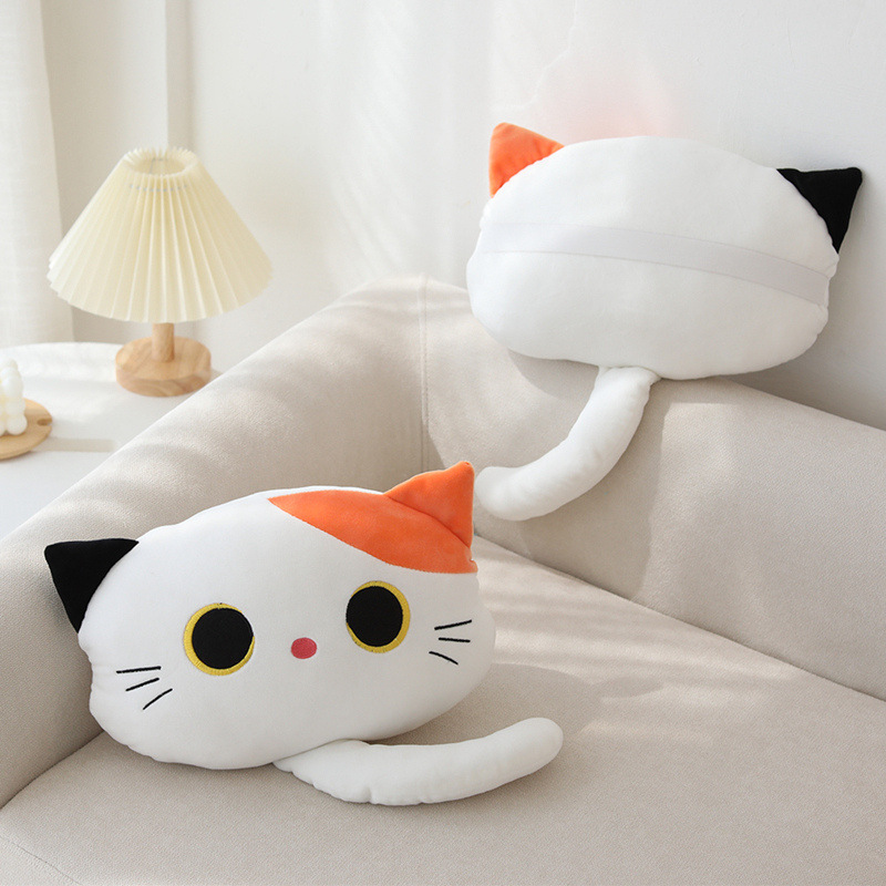 Cute Cartoon Alien Cat Automotive Headrest - Image 7