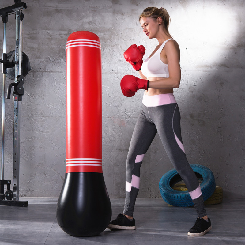 Title 3, Fitness Children Boxing Column Tumbler Inflatab...