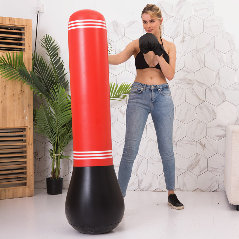 Title 4, Fitness Children Boxing Column Tumbler Inflatab...