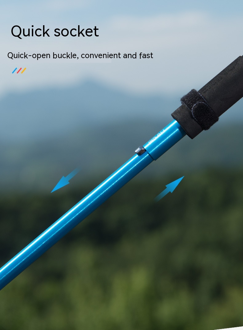 Title 7, Off Road Folding Outdoor Carbon Cane Aluminum A...