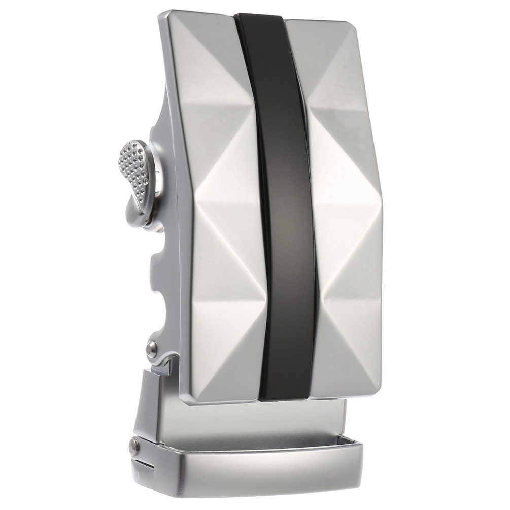 Men Leather Belt Head Belt Automatic Buckle