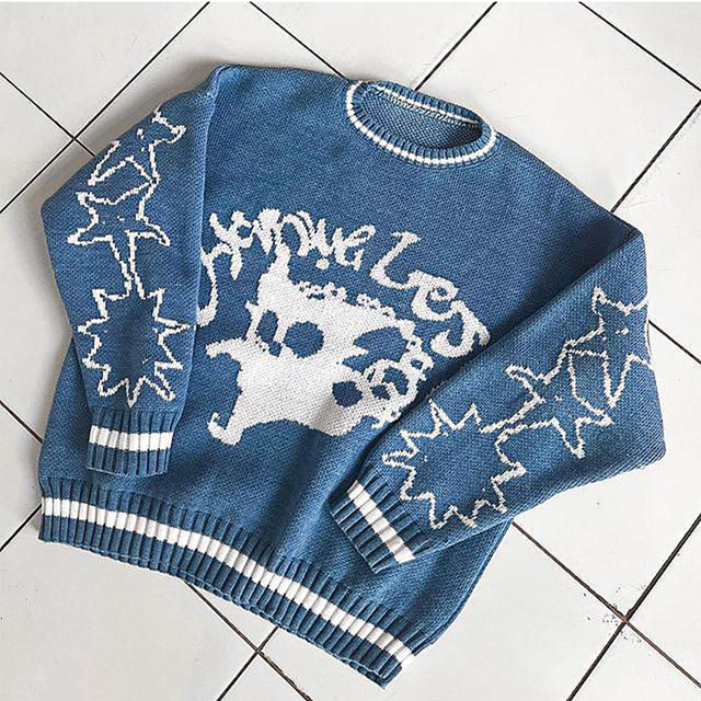 Lazy Couple's Loose Couple Knit Sweater