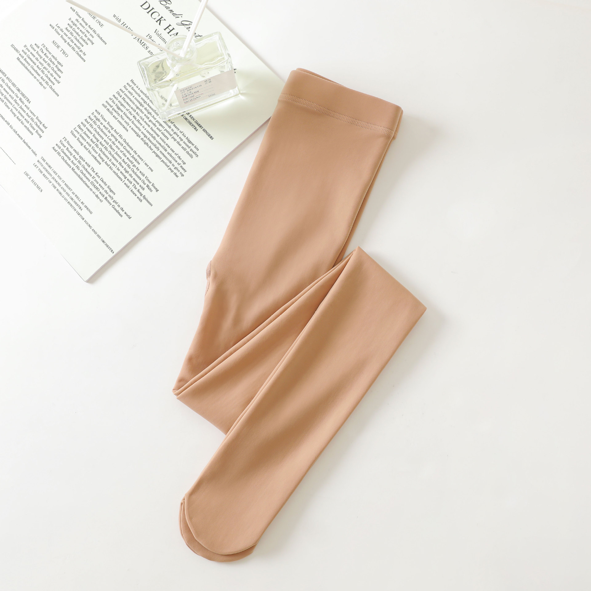 Thin Sexy High-waisted Belly-stomping Pantyhose