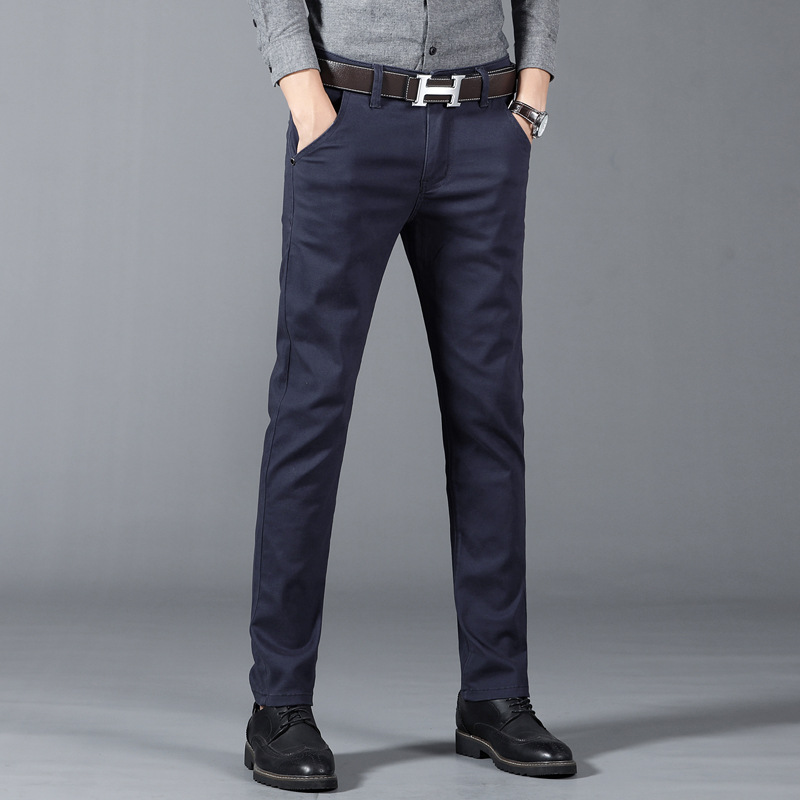 Title 3, Pantalon décontracté droit homme extensible, co...