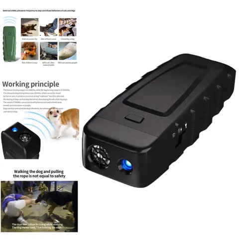 Ultrasonic Dog Training Barking Stopper Handheld Bark Control Device