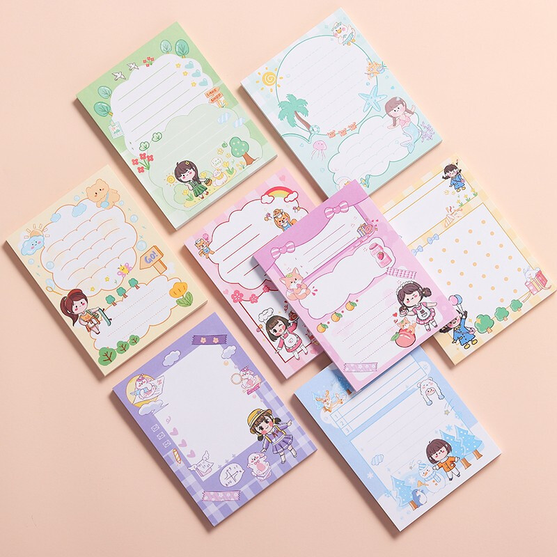 Fashion Sticky Notes Cute Creative Note Pad