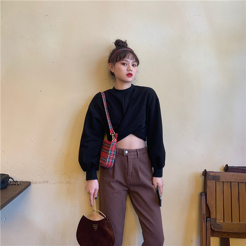 Women's Fashion Loose Long Sleeve Sweatshirt