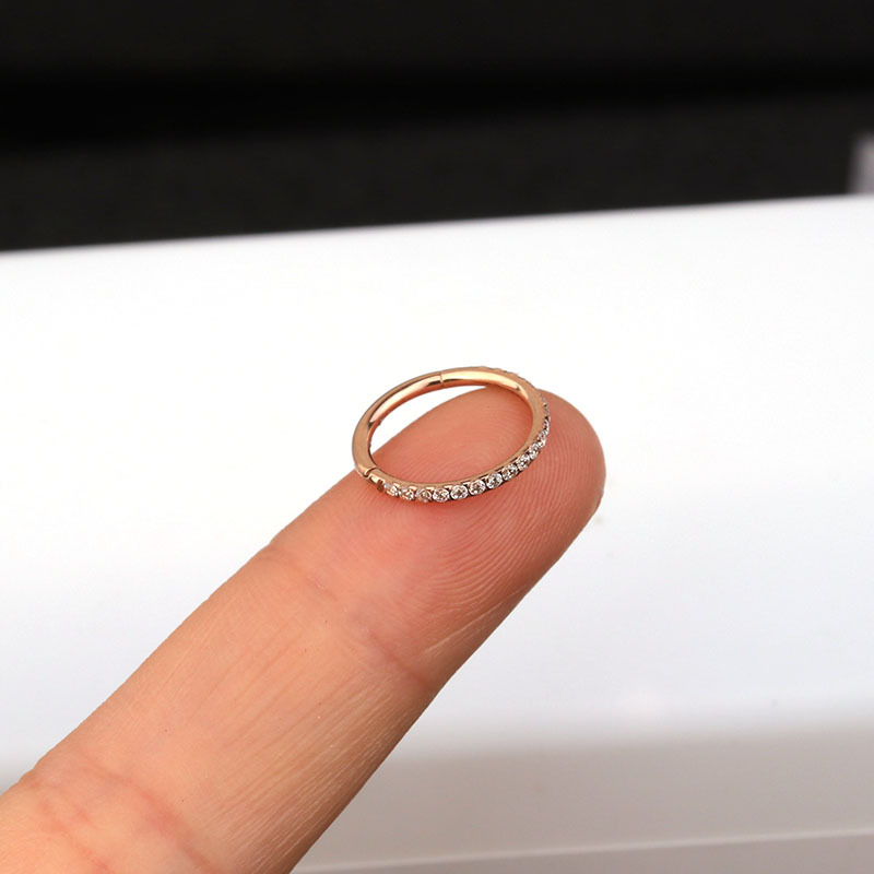 Closed Ring Pure Stainless Steel Seamless Ring