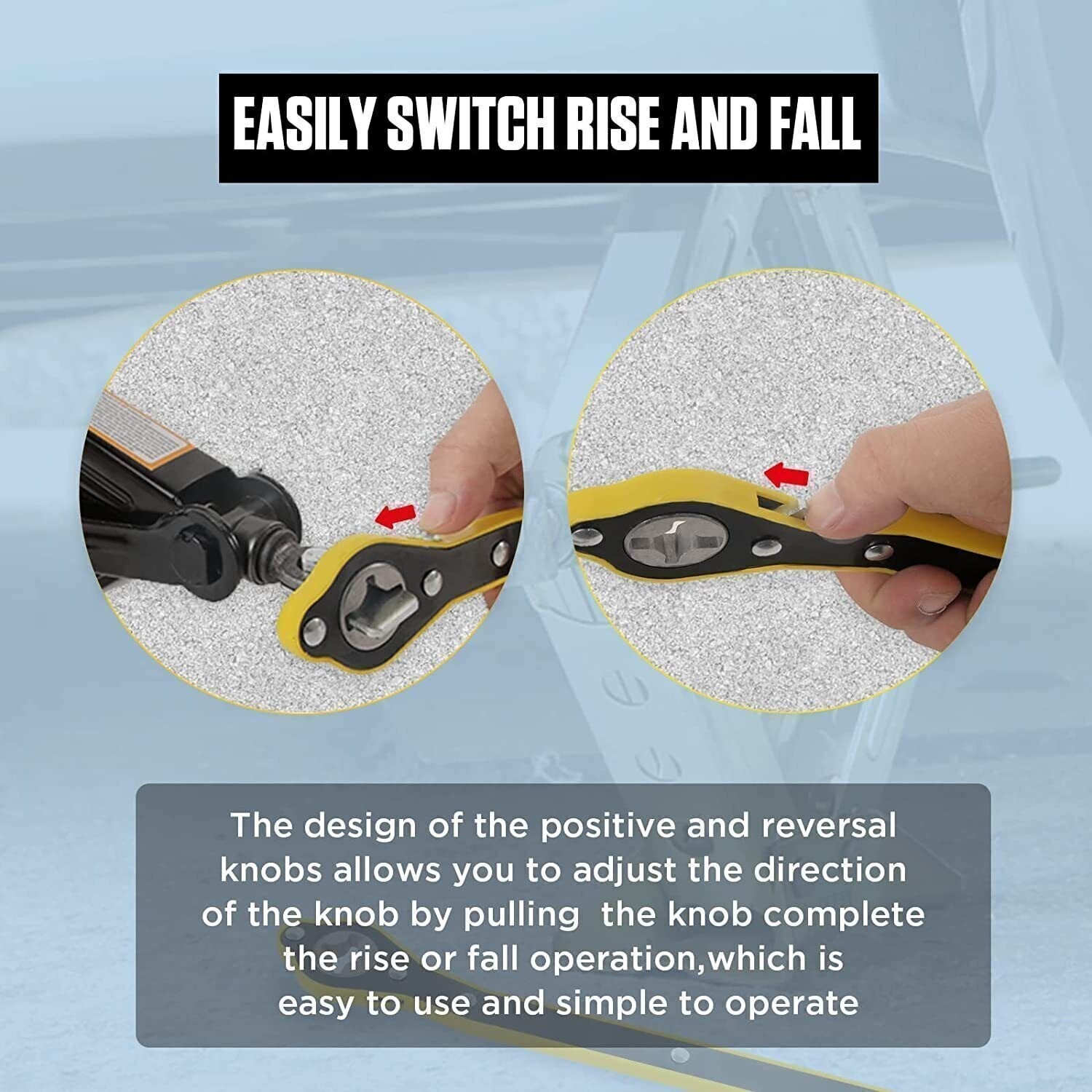 Scissor Jack Set 3 Ton Car Auto Jack Kit With Hand Crank Wrench Lug Wrench UK