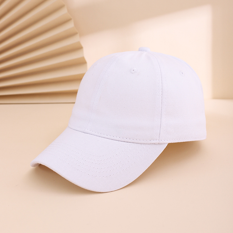 Solid-color Light Board Embroidered Circles, Adjustable, Simple And Fashionable Style Sunshade Baseball Cap, Suitable For Outdoor Outings And Daily Use.