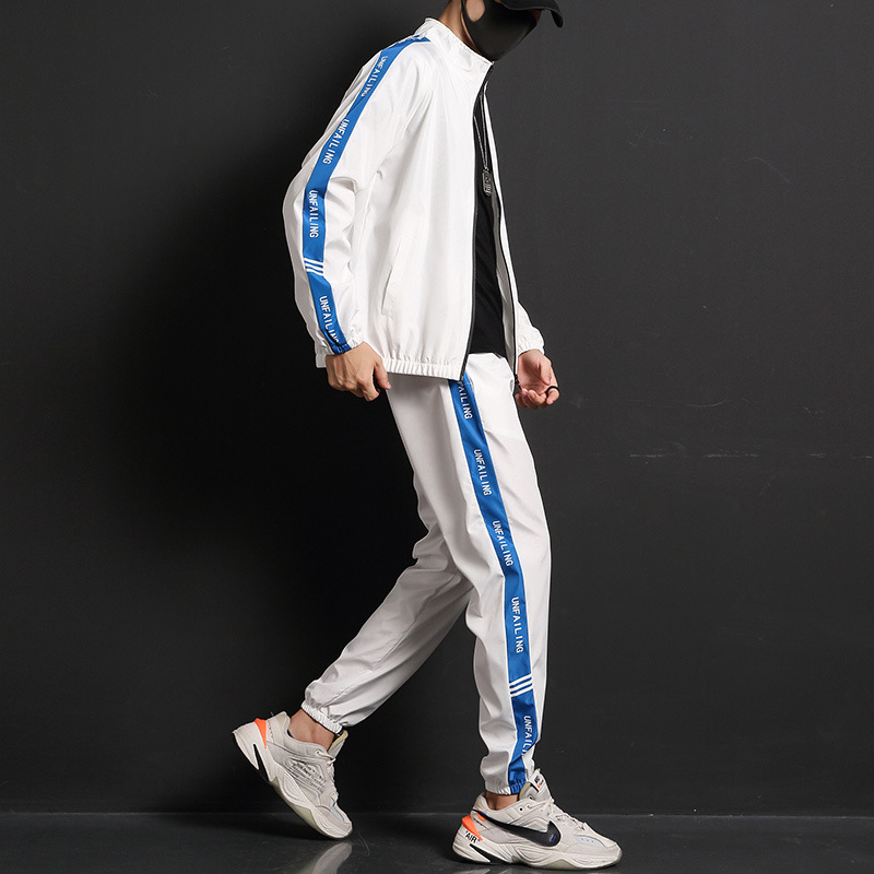 New Sports Suit Men's Casual Wear Sports Running Two-Piece Suit