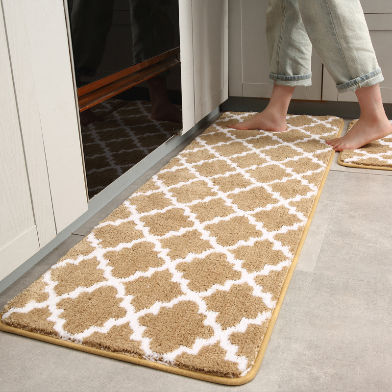 Title 3, New Nordic Stylelong Strip Kitchen Floor Mat Ba...