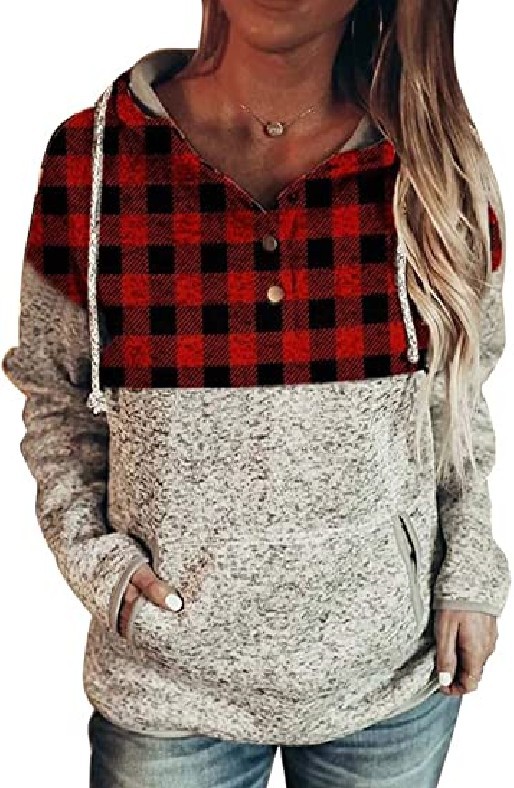 Fashion Women's Urban Casual Mid Length Sweater Red Box - Shop at LoveMi