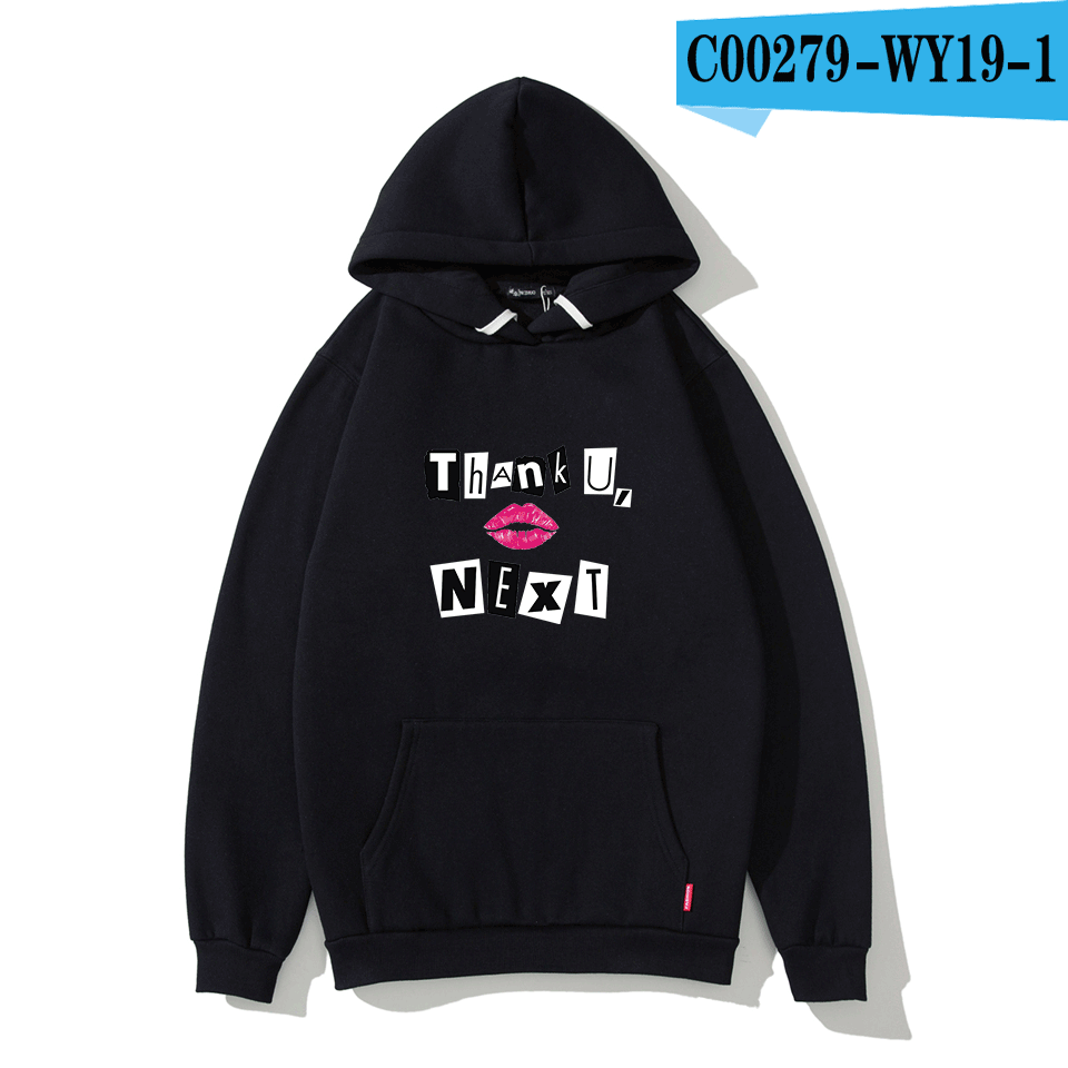 Pullover, Harajuku, South Korea, Ariana Grande's New Album Black - Shop at LoveMi