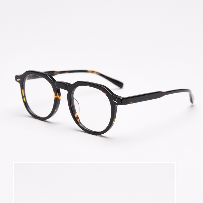 Title 4, Retro Handmade Plate Myopic Frames For Men And ...