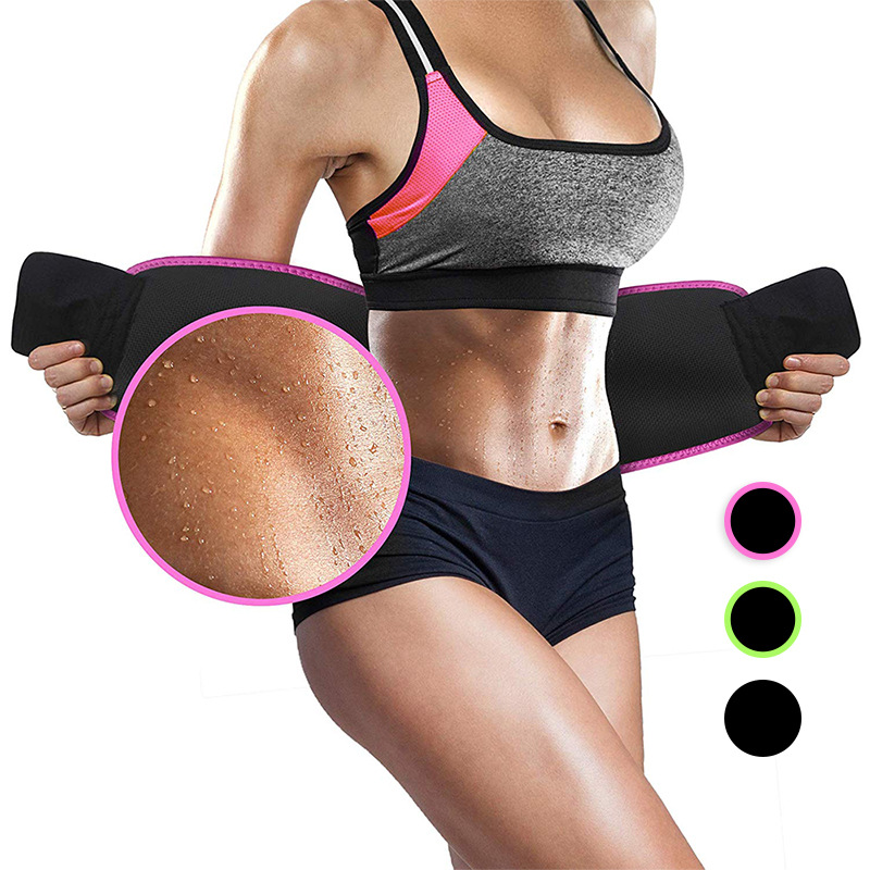 Cross-border Sweating Belt With Adjustable Color To Keep Warm