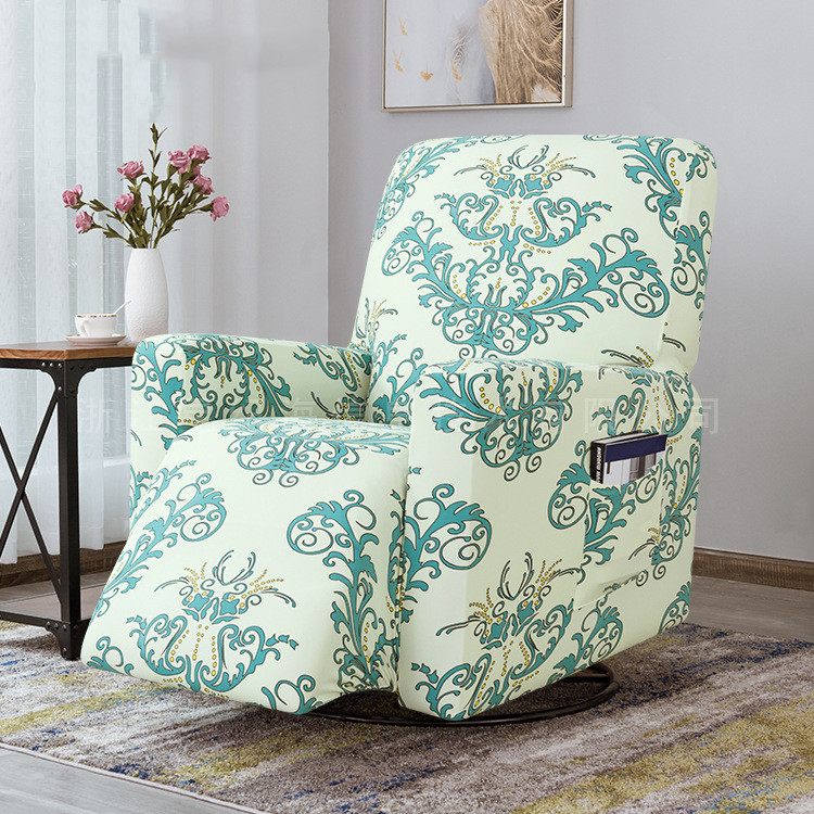 Stretch Abby Printed Recliner Cover Full Inclusive