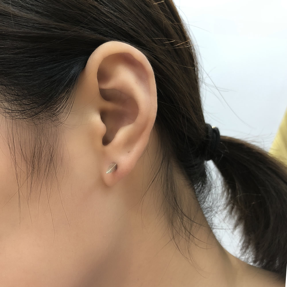 925 Sterling Silver Creative Taper Earrings