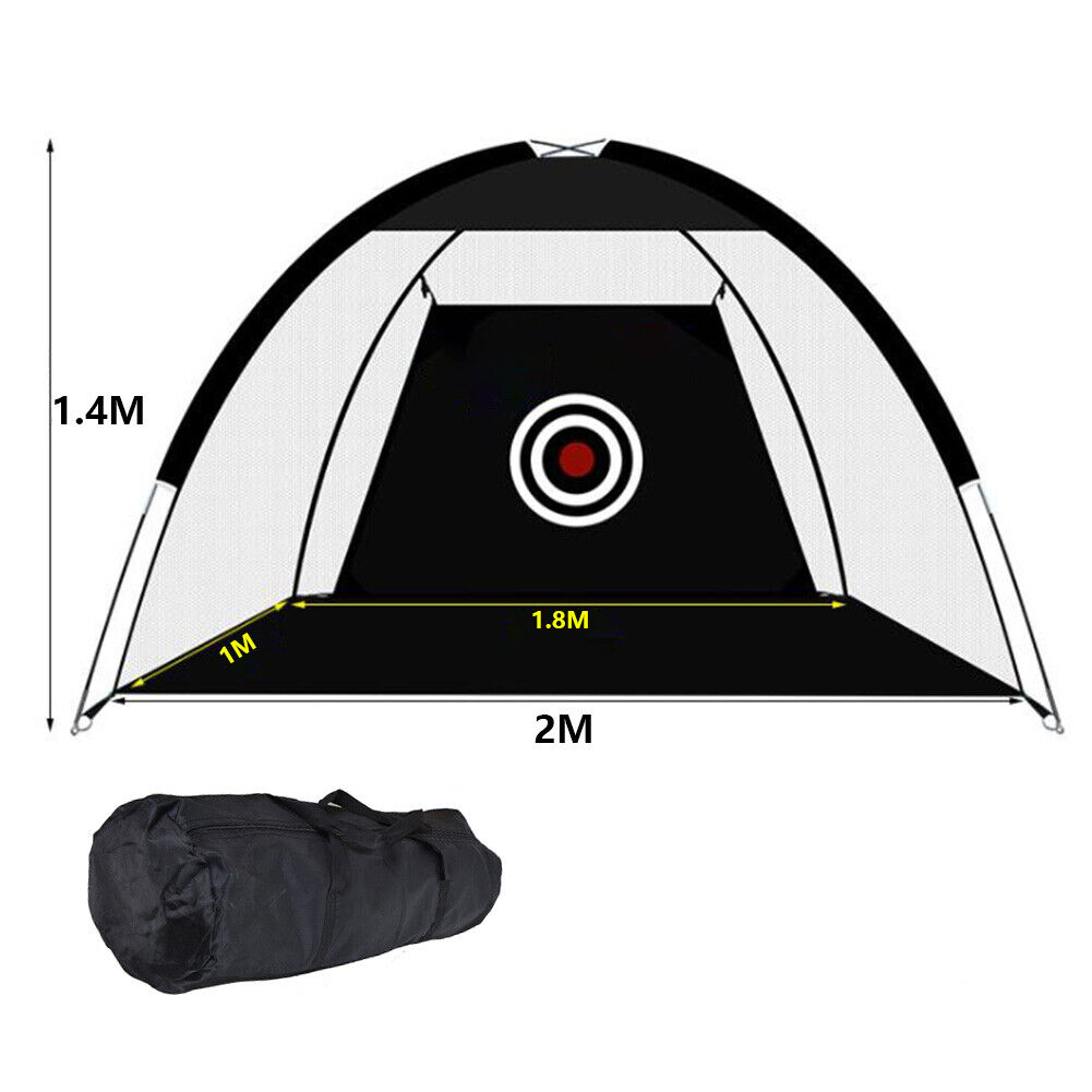 2M Large Golf Practice Net Driving Netting Hitting Nets Chipping Cage Training — image 5