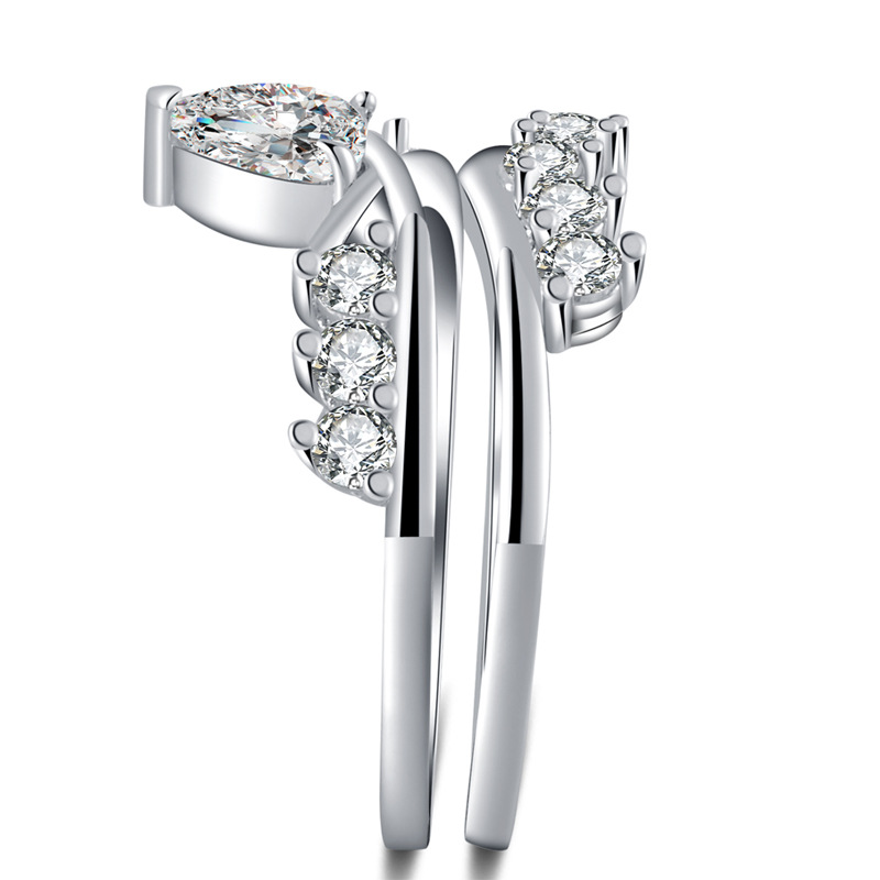 Creative Heart-shaped Simple Set Ring Cross-border Explosive Accessories