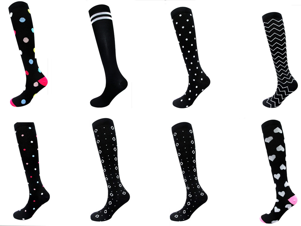 Outdoor Sports Men's And Women's Long Tube Compression Socks