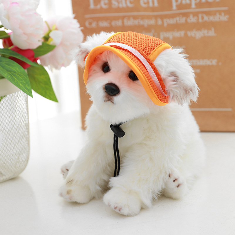Breathable Sun-proof Bowknot Leaking Ears Pet Hat - Image 3
