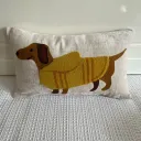 Double Sided Fleece Yellow Dog