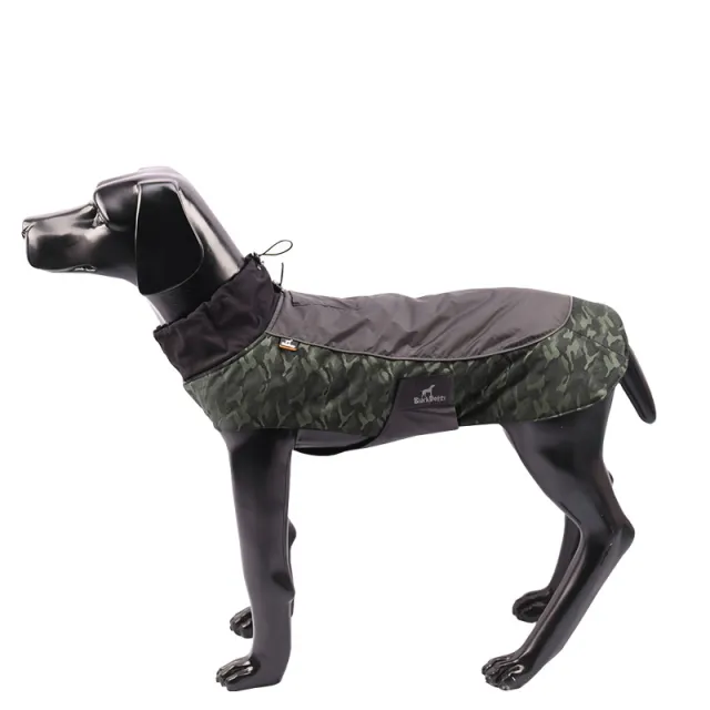 Winter Warm Jacket For Medium And Large Dogs Armygreen - Shop at LoveMi