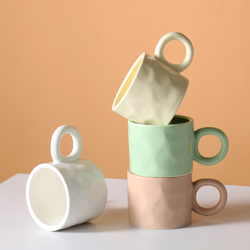 Title 1, Creative Solid Color Morandi Ceramic Mug